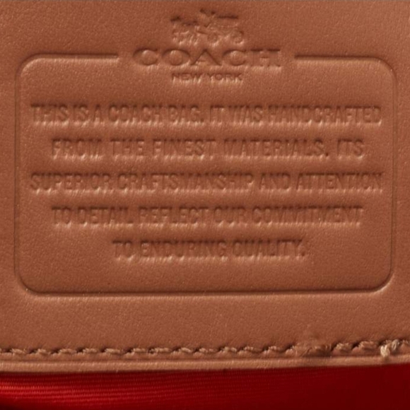 Coach Varsity Stripe Monogram Crossbody Bag - Picture 6 of 7